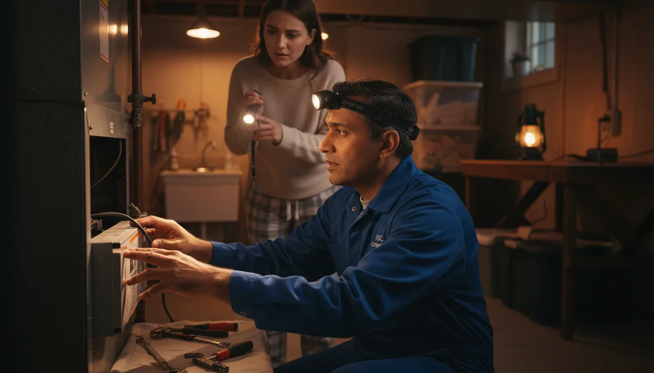 Emergency HVAC Repair in Vandalia, MI near me · HVAC